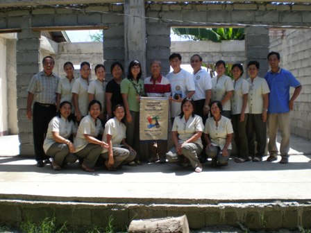 Donation of 1 classroom at Oanari NHS.JPG